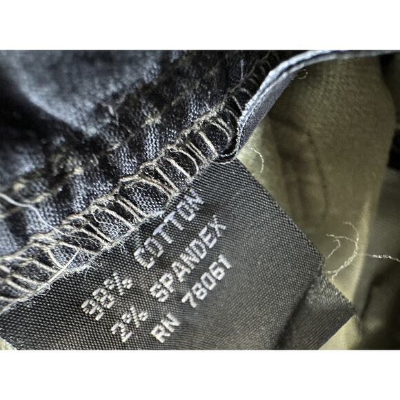 Tripp NYC Corduroy Low Rise Pants Green Women's Size 11 Y2k Goth Grunge Punk - Picture 10 of 15